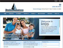 Tablet Screenshot of eveshammortgage.com